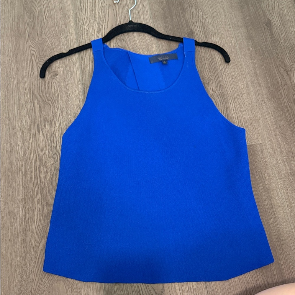 Rachel Roy Blue Sleeveless Women's Top